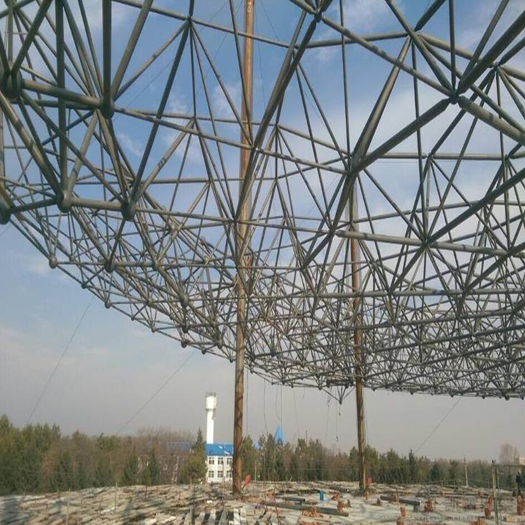 自贡球形网架钢结构施工方案